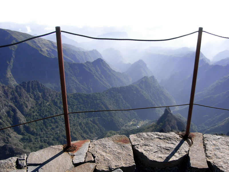 Blick von Madeiras Höhen
